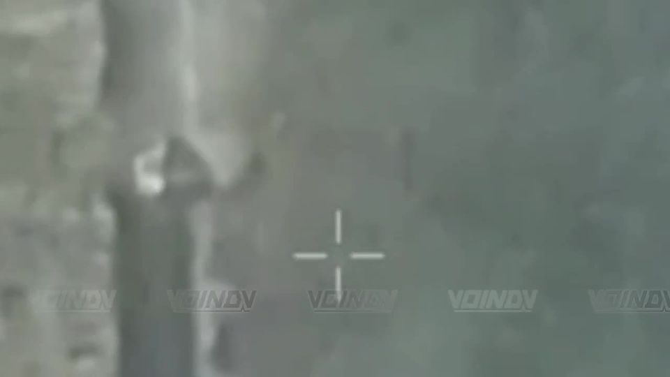 Расчет Мсты-Б накрыл ротацию всушников и их автотранспорт севернее Малиновки на Новоселовском направлении