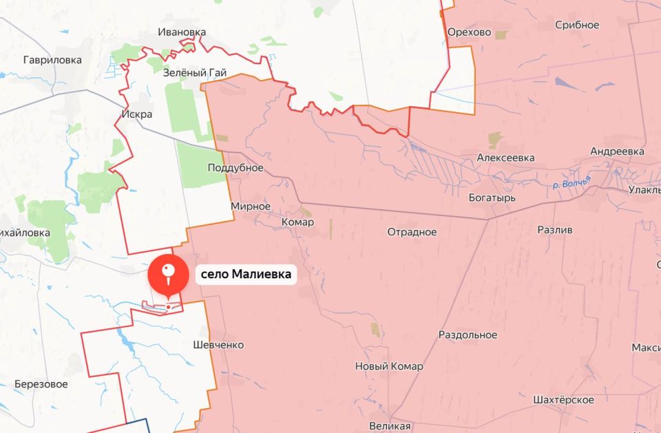 Министерство обороны России сообщает об освобождении населенных пунктов Зелёный Гай Донецкой народной республики и Малиновка Днепропетровской области