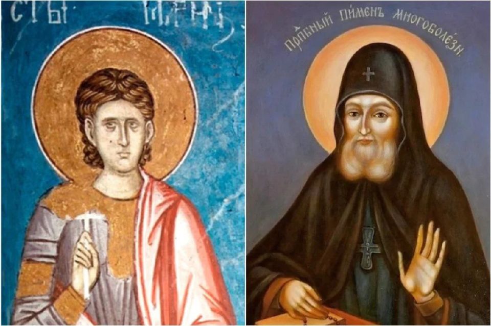 20 августа празднуют память преподобного Пимена Печерского Многоболезненного и мученика Марина Кесарийского