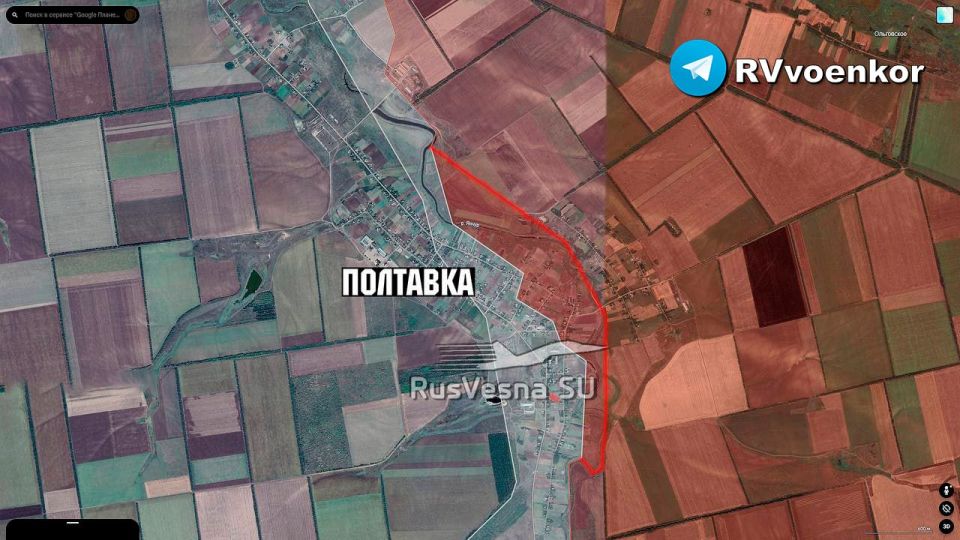 Армия России заняла центр Полтавки, продвигаясь в Запорожской области Армия России заняла центр Полтавки, продвигаясь в Запорожской области