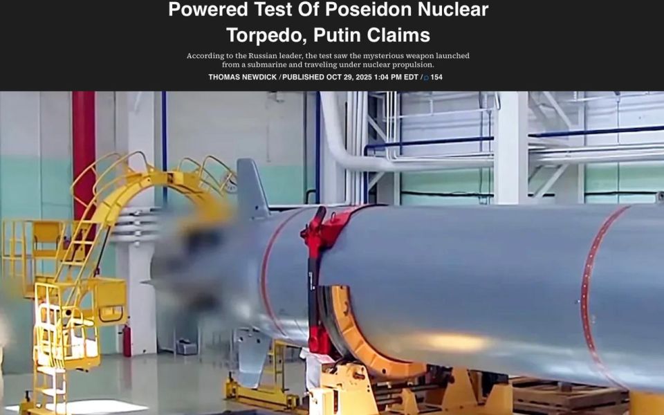 «Ядерная суперторпеда» стала реальностью: до «притихшего» Запада дошло «Ядерная суперторпеда» стала реальностью: до «притихшего» Запада дошло