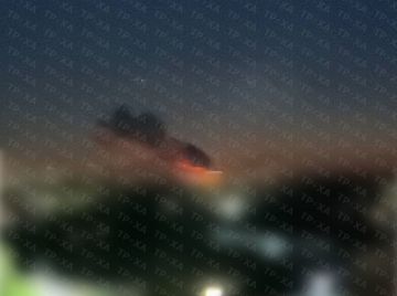 Пожар в Житомире после ударов ракетами "Бандероль"
