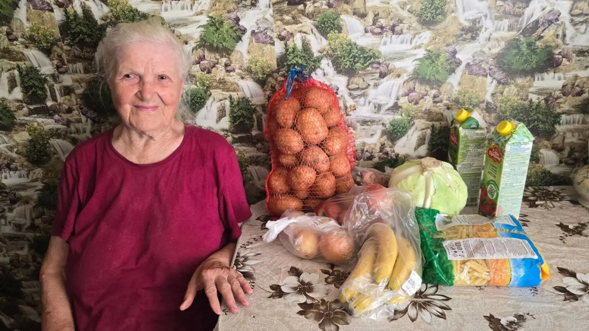 Ирина Куксенкова: На этой неделе мы навещали 90-летнюю Раису Андреевну Кляченко