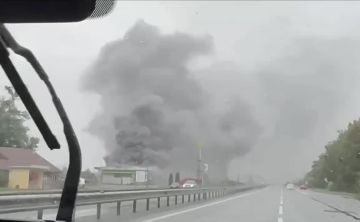 БпЛА долетел до АЗС на трассе Киев — Чоп в районе Звягиля Житомирской области