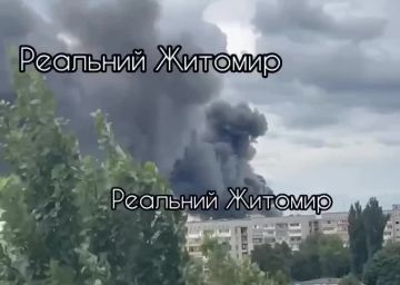 В Житомире ""Герани" уничтожили очередной крупный склад